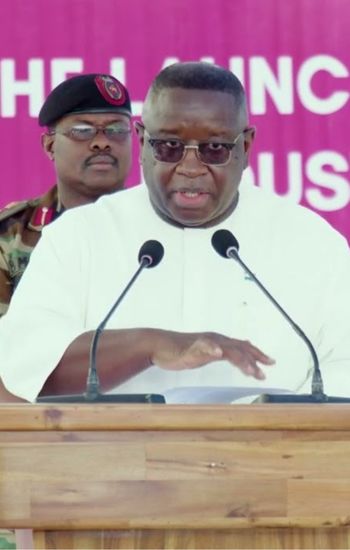 Word of Encouragement by Julius Maada, President