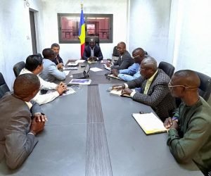 Odhav Multi Industries new steel plant expansion meeting with the Minister of Commerce and Industry of Chad Mr. GUIBOLO FANGA Mathieu and team