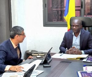 Mr. Nilesh KATARMAL CEO of Odhav Multi Industries met with the Minister of Commerce and Industry of Chad Mr. GUIBOLO FANGA Mathieu